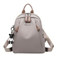 Beauenty High Quality Casual Backpack Grey/Brown