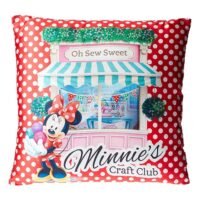 Disney Minnie Mouse Design  Cushion Polyester Multicolour 40x40cm