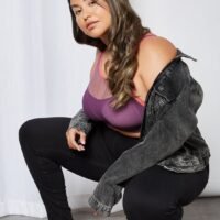 PARFAIT Wireless Unlined Sport Bra Tea Berry