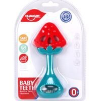 HUANGER Teether Rattle Toy Green/Red
