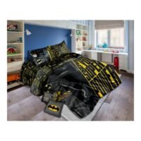 DC Comics 4-Piece Printed Comforter Set Combination Multicolour