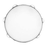 Generic Hand Held Bell Birch Jingles Tambourine