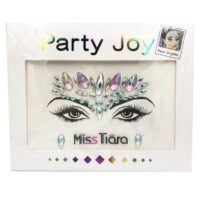 MissTiara Glitter Rhinestone Face Temporary Tattoo Multicolour