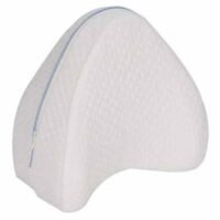 Generic Zipper Closure Maternity Leg Pillow Foam White/Blue 70 x 132cm