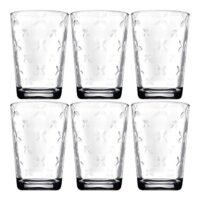 Pasabahce 6-Piece Yonca Tumbler Set Clear 6x 205ml