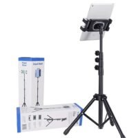 Generic Adjustable Tripod Floor Stand Base Holder Black