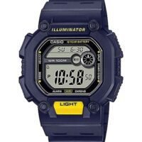 CASIO Illuminator Digital Watch W-737H-2AVDF - 46 mm - Navy