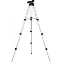 Generic Portable Aluminium Alloy Stand Tripod For Camera And Mobile Phone Silver/Black