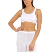 JOCKEY Comfies Sports Bra White