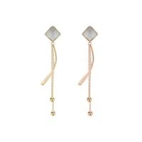 AIWANTO Alissa Stainless Steel Tassel Earrings