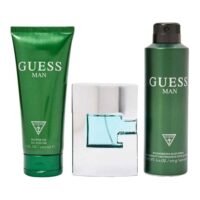 GUESS Green Set (EDT + Body Spray + Shower Gel) EDT 75Ml, Body Spray 226Ml, Shower Gel 200ml