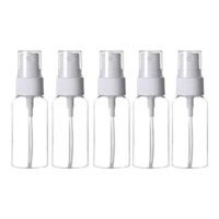 Generic 5-Piece Refillable Empty Spray Bottles Clear