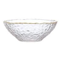 XiuWoo Ice Flower Salad Bowl White/Gold 700ml