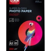 JOJO A3 Size Super Glossy Waterproof Photo Paper For All Inkjet Printer 20 Sheets