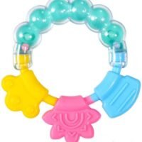 Generic Ring Beads Rattle Teether 7x9.5cm