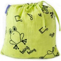 Milk & Moo 2-Piece Swaddle Blanket Set cotton Green/Black/White 110x110cm