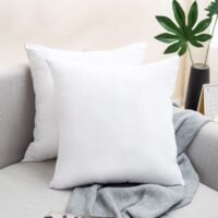 Cushion Filler-Fabric: Non Woven 70gsm-Filling: 700grms Hollow Siliconized Fiber- Color: White- Size: 65 x 65 cm Polyester White 65x65cm
