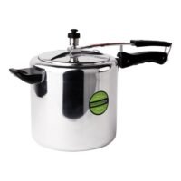Aluminum Pressure Cooker Silver 7Liters