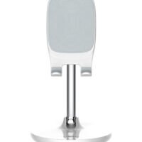 Portable Adjustable Height Mobile Phone Mount White