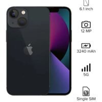 Apple iPhone 13 128GB Midnight 5G With FaceTime - UAE Version