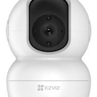 EZVIZ TY2 Smart Indoor Wi-Fi Camera FHD 1080 - Motorized Pan and Tilt 360° Visual Coverage, Smart Night Vision with Smart IR (up to 10m), Sleep Mode for Privacy Protection, Motion Detection, Smart Tracking, Two-way Talk, MicroSD Slot (up to 256 GB)