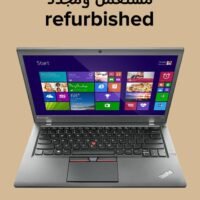 Lenovo Refurbished - Thinkpad T450 Notebook Laptop With 14-Inch Display,Intel Core i5 Processor/5th Gen/16GB RAM/256GB SSD/Intel HD Graphics 5550 English Black
