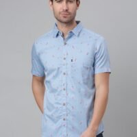 Thomas Scott All-Over Printed Short Sleeve Shirt Carolina