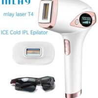 MLAY T4 Ice Compress Laser Hair Removal Device Melsya Pink
