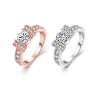 SKMEI Fashionable Latest Shinny Simple Ring Akr040B6