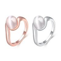 SKMEI Fashionable Latest Shinny Simple Ring Akr062B6