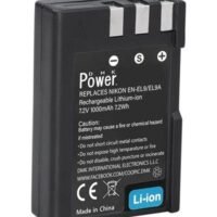 DMK Power 1000.0 mAh EN-EL9 Battery For Nikon D40 D40x D60 D3000 D5000 Cameras Black
