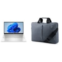 HP Pavilion 15-eg1053 Laptop With 15.6-Inch Touchscreen Display, Core i5-1155G7 Processor/16GB RAM/512GB SSD/Intel's Iris Xe Graphics With Bag English/Arabic Silver