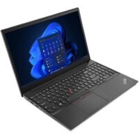 Lenovo ThinkPad E15 Laptop With 15.6-Inch Display, Core i5-1235U Processor/24GB RAM/1TB SSD/Integrated Intel Iris Xe Graphics/Windows 11 English/Arabic Black
