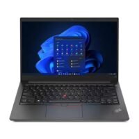 Lenovo ThinkPad E14 Laptop With 14-Inch Display, Core i5-1235U Processor/24GB RAM/1TB SSD/Integrated Intel Iris Xe Graphics/Windows 11 English/Arabic Black