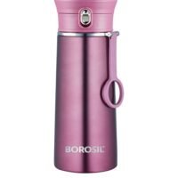 BOROSIL Vaccum Travelease Flask Purple
