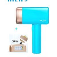 MLAY T14 Painless Ice Compression Epilator Replaceable Lenses With Bikini Hair Removal Lamp Sky Blue