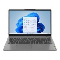 Lenovo IdeaPad 3 15ITL6 Laptop With 15.6-Inch FHD Display, Core i3 1115G4 Processor/8GB RAM/1TB HDD + 256GB SSD/Intel UHD Graphics/Windows 11 English/Arabic Arctic Grey