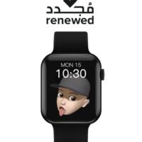 FitPro Renewed - Series 7 lite Smart Watch With Rotating Side Button Black