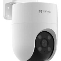 EZVIZ H8C 1080P Full Hd Wifi Security Camera Outdoor Pan Tilt Zoom 360 Degree Visual Coverage Color Night Vision H265 Waterproof Motion Detection Support 512Gb Sd Card