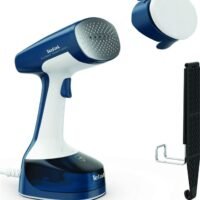 Garment Steamer | Access Steam Easy Handheld Garment Steamer |Steam Output Up to 25 g/Min. | Rapid 15-Second Heat-Up |Sanitizing |Light | Door Hook |Steamers clothes | 2 Years Warranty 500 ml DT7130G0 White & blue