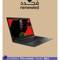 Lenovo Renewed - Thinkpad T480s Laptop With 14-Inch Display,Intel Core i7 Processor/8th Gen/16GB RAM/512GB SSD/Intel HD Graphics English Black