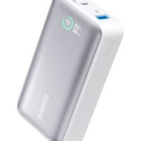 10000.0 mAh Anker Power Bank, 533 Power Bank (PowerCore 30W), Power IQ 3.0 Portable Charger with PD 30W Max Output, 10,000mAh Battery Pack for iPhone 14 Series, Dell, Microsoft Surface, iPad Pro, and More White