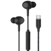 Seeken SEEKEN Type-C Stereo Wired Earphones - Black | High-Resolution Audio | Campatible with Iphone and Samsung | Long Battery Life | Premium Design | High-Quality.