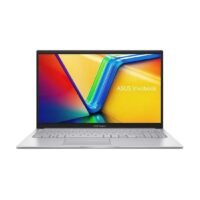 ASUS Vivobook 15 X1504VA-NJ687W Laptop With 15.6-Inch Display, Core 7-150U Processor/16GB RAM/512GB SSD/Intel UHD Graphics/Windows 11 Home/720p HD camera With privacy shutter English/Arabic Cool Silver