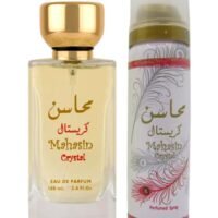 Lattafa Mahasin Crystal EDP With FREE Deodorant Inside 100ml