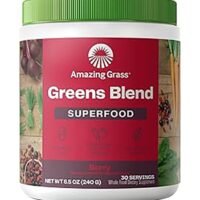 Amazing Grass Berry Green SuperFood - 8.5 oz ( 240 gm )30 Servings
