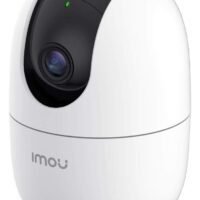 IMOU Ranger 2 Indoor WiFi 5MP QHD Live Cam, 8x Digital Zoom, Motorized Pan and Tilt with 360° Coverage View, Accurate Human and Pet Detection, Smart Night Vision (Up to 10m), Privacy Mode, Smart Tracking, Two-Way Talk, MicroSD Slot (up to 256 GB)