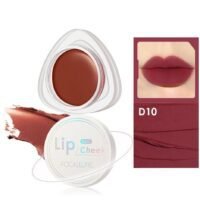 FOCALLURE Velvet Hazy Matte Creamy Lip & Cheek Duo Lip Cream -D10