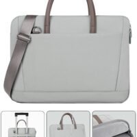 15.6 Inch Laptop Bag Lightweight Computer Bag Travel Business Briefcase Water Resistance Shoulder Messenger Bag Crossbody Bag for Men and Women Work Office