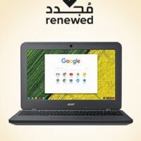 Acer Renewed - Chromebook C731 With 11.6-Inch Display,Intel Celeron N3060 1.6Ghz Dual core Processor/4GB RAM/16GB eMMC/Chrome OS/Intel HD Graphics 400 English Black